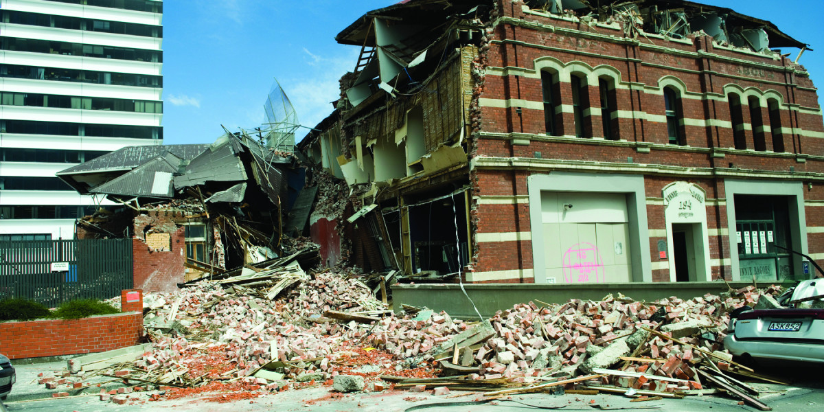 A devastating earthquake New Zealand Defence Force