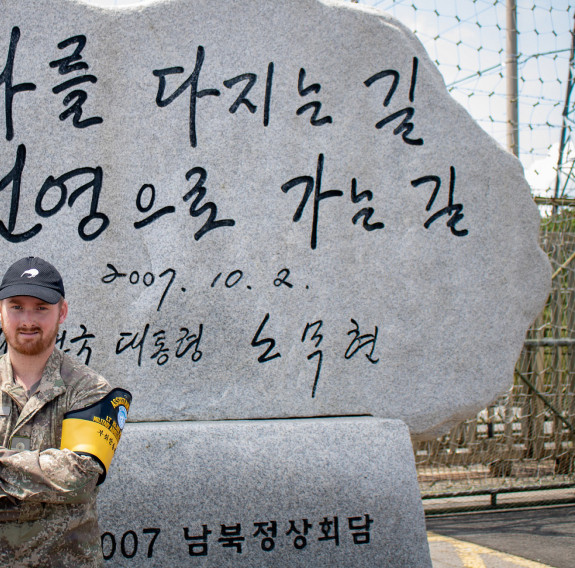 Navy Lieutenant in Korea