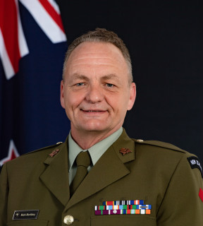 Warrant Officer Class One Mark Mortiboy