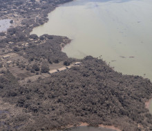 View of Nomuka, Tonga