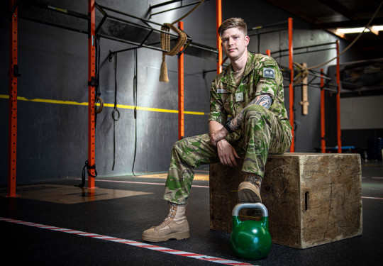 Lieutenant Don Heald smashed the world record for the amount of kettlebell swings done in a 24 hour period