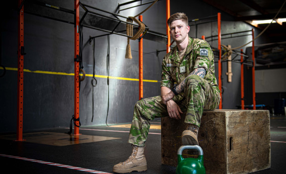 Lieutenant Don Heald smashed the world record for the amount of kettlebell swings done in a 24 hour period
