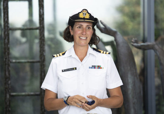  Lieutenant Commander Vicki Stevens was recently deployed with her family as New Zealand's representative to the Pacific Islands Forum Fisheries Agency