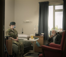 Our soldiers recently stepped up to help 32 Rannerdale Village veterans.