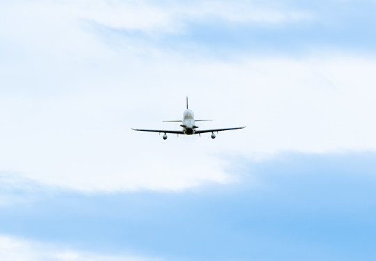 The Royal Australian Air Force's single engine PC-21 aircraft in flight