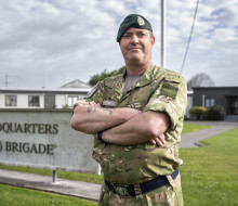 Acting Warrant Officer Class Two (WO2) Mike Marvin