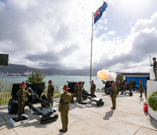 Gun salute