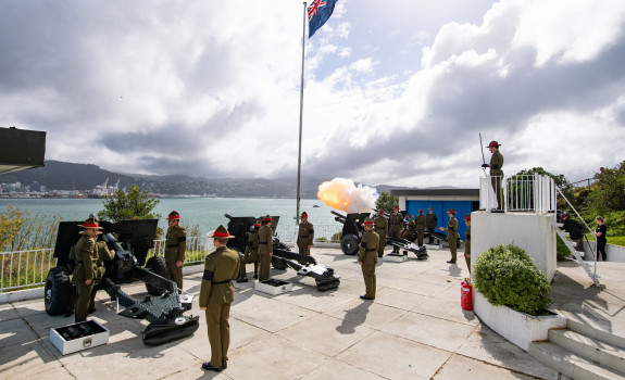 Gun salute