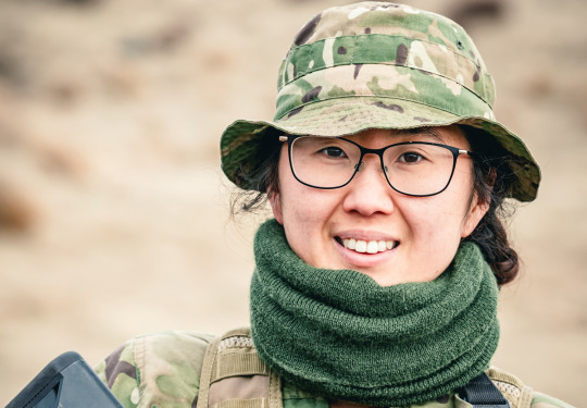 2nd Lieutenant Lily Feng says her NZ Army Reserve Force combat engineering career has challenged her in different ways to her civilian engineering career