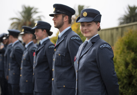 Aircraftman Breanna Brooker is embarking on a career in the RNZAF – continuing a family military tradition