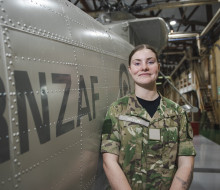 Aircraftman Maddie Ireton