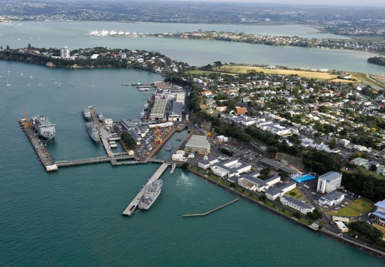 Aerial view Devonport Naval Base web