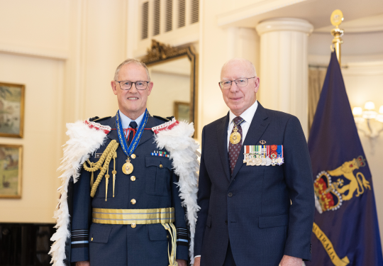 CDF Canberra ceremony