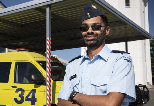 Career change for new RNZAF recruit