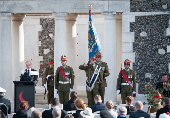 Colour party Tyne Cot 2