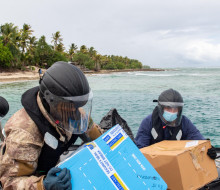 Delivery of Pfizer COVID 19 vaccines to Tokelau complete