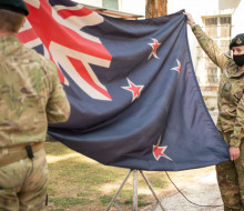 Final deployment lowers flag on NZDFs time in Afghanistan