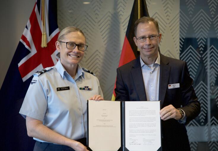 German NZDF signing 1