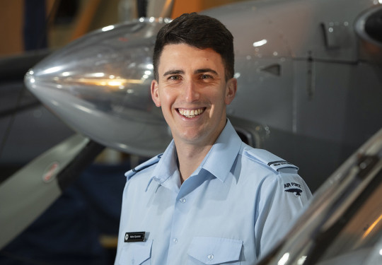 Graduates father inspires Air Force career