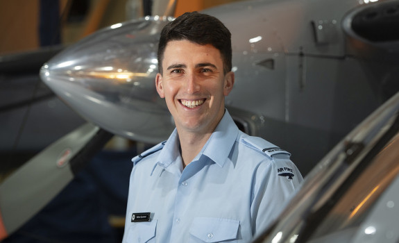 Graduates father inspires Air Force career