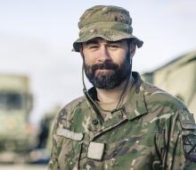 Cromwell-based infantry soldier Lance Corporal Matthew Graham.
