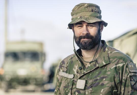 Cromwell-based infantry soldier Lance Corporal Matthew Graham.
