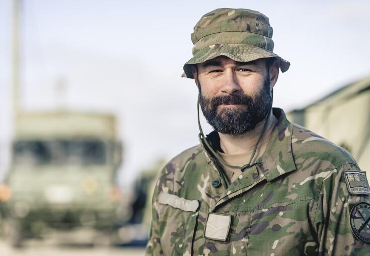 Cromwell-based infantry soldier Lance Corporal Matthew Graham.