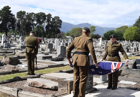 Headstone unveiling 2