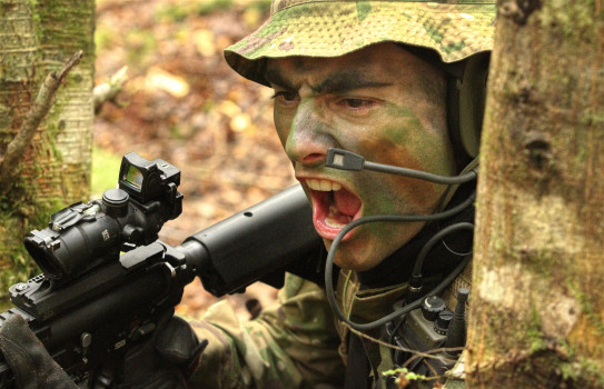 Soldiers were put to the test during Exercise Kalami