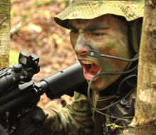 Soldiers were put to the test during Exercise Kalami
