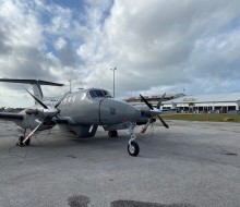 King Air in Tonga