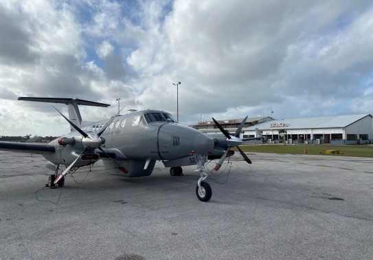 King Air in Tonga