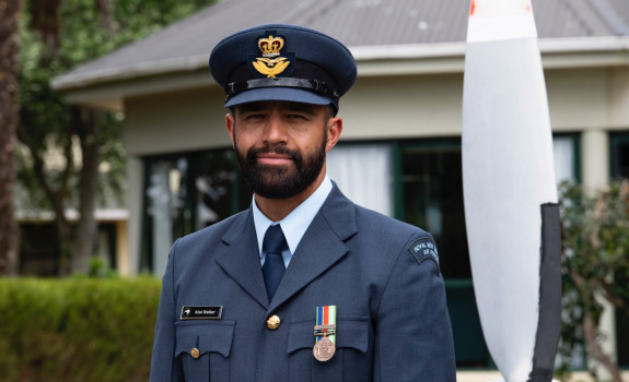 Pilot Officer Kiwi Walker has recently graduated from the Royal New Zealand Air Force Officer Commissioning Course.