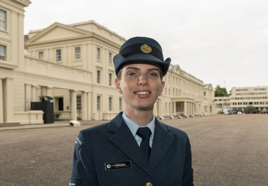 Leading Aircraftman Laurelie Giles has travelled to London twice this year to mark the reign and life of Her Majesty The Late Queen Elizabeth II