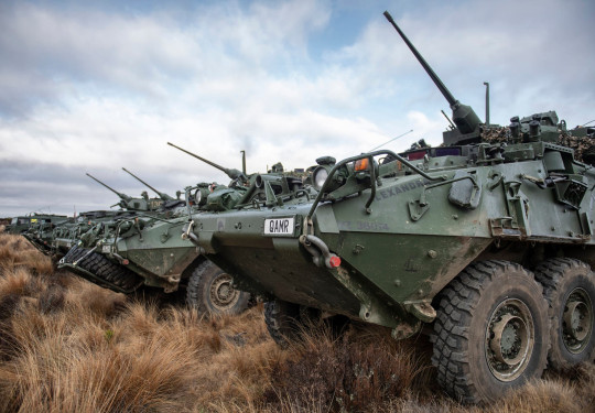The NZDF has sold 22 New Zealand Light Armoured Vehicles to the Chilean Navy for use by their Marine Corps.