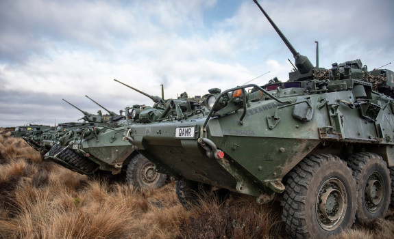 The NZDF has sold 22 New Zealand Light Armoured Vehicles to the Chilean Navy for use by their Marine Corps.