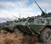 The NZDF has sold 22 New Zealand Light Armoured Vehicles to the Chilean Navy for use by their Marine Corps.