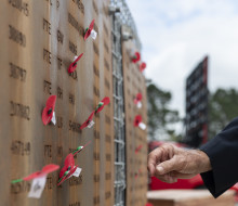 1st Battalion, Royal New Zealand Infantry Regiment (1RNZIR) memorial wall