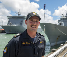 Midshipman Brock Longworth will embrace both his love of the sea and engineering when he embarks on a naval career with the Royal New Zealand Navy’s Tangaroa scheme for junior officers