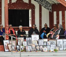 Whānau of soldiers and officers of the 28 (Maori) Battalion were presented with 46 sets of medals, in a ceremony in Hastings, at Pakipaki’s Houngarea Marae