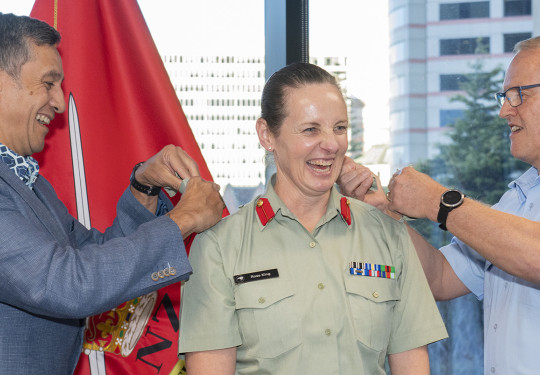 NZ Army promotes first female General List Officer to Brigadier