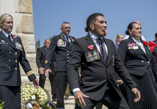 NZDF Haka   Chunuk Bair
