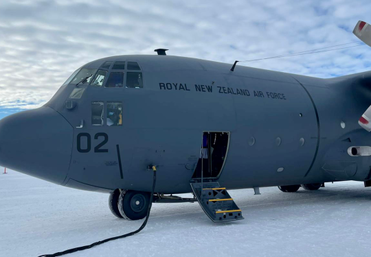 NZDF Summer Season in Antarctica Proves Busy Times for Air Movements Personnel