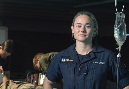 Otaki woman embracing change for RNZAF medical career June