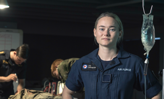 Otaki woman embracing change for RNZAF medical career June