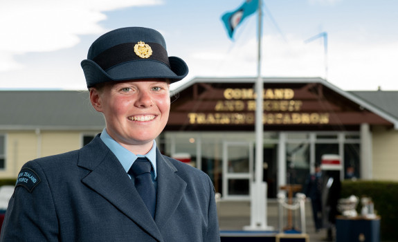 Queenstown woman tops RNZAF recruit course