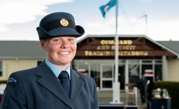 Queenstown woman tops RNZAF recruit course
