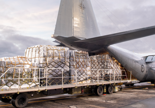 Relief supplies and PPE delivered to Timor Leste