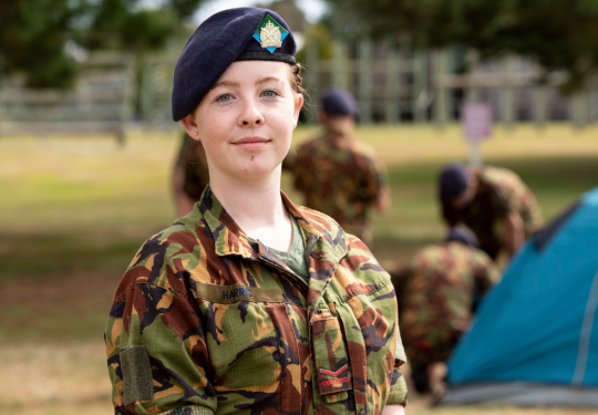 Taupo Army Cadets eyes the sky after groundwork v2