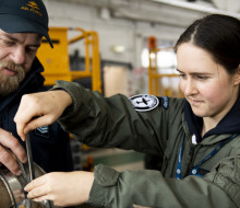 Young women try out Air Force life Feb 2021
